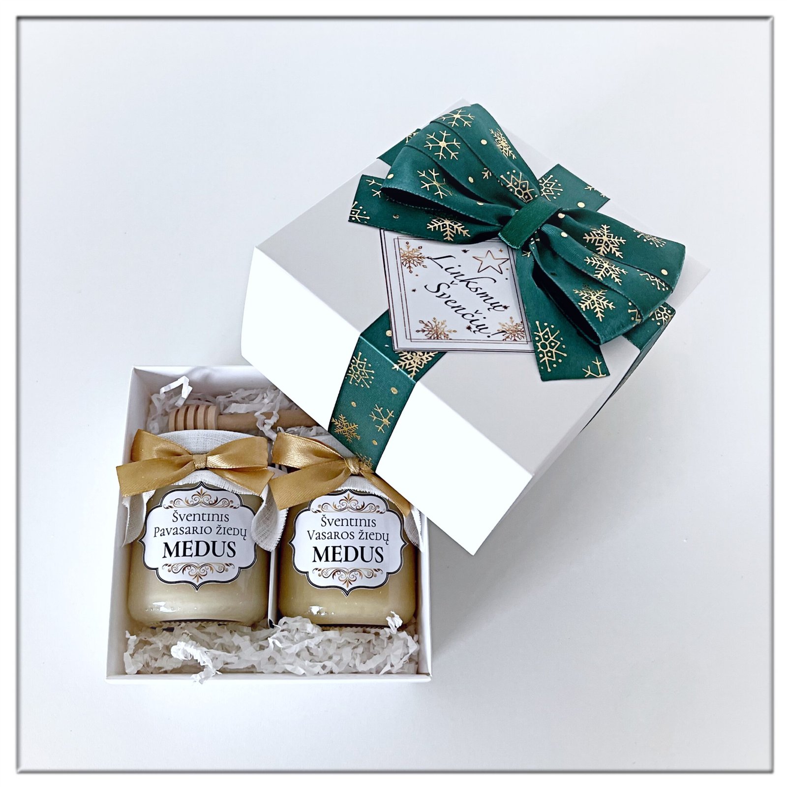 valgomi kalėdiniai dovanų rinkiniai