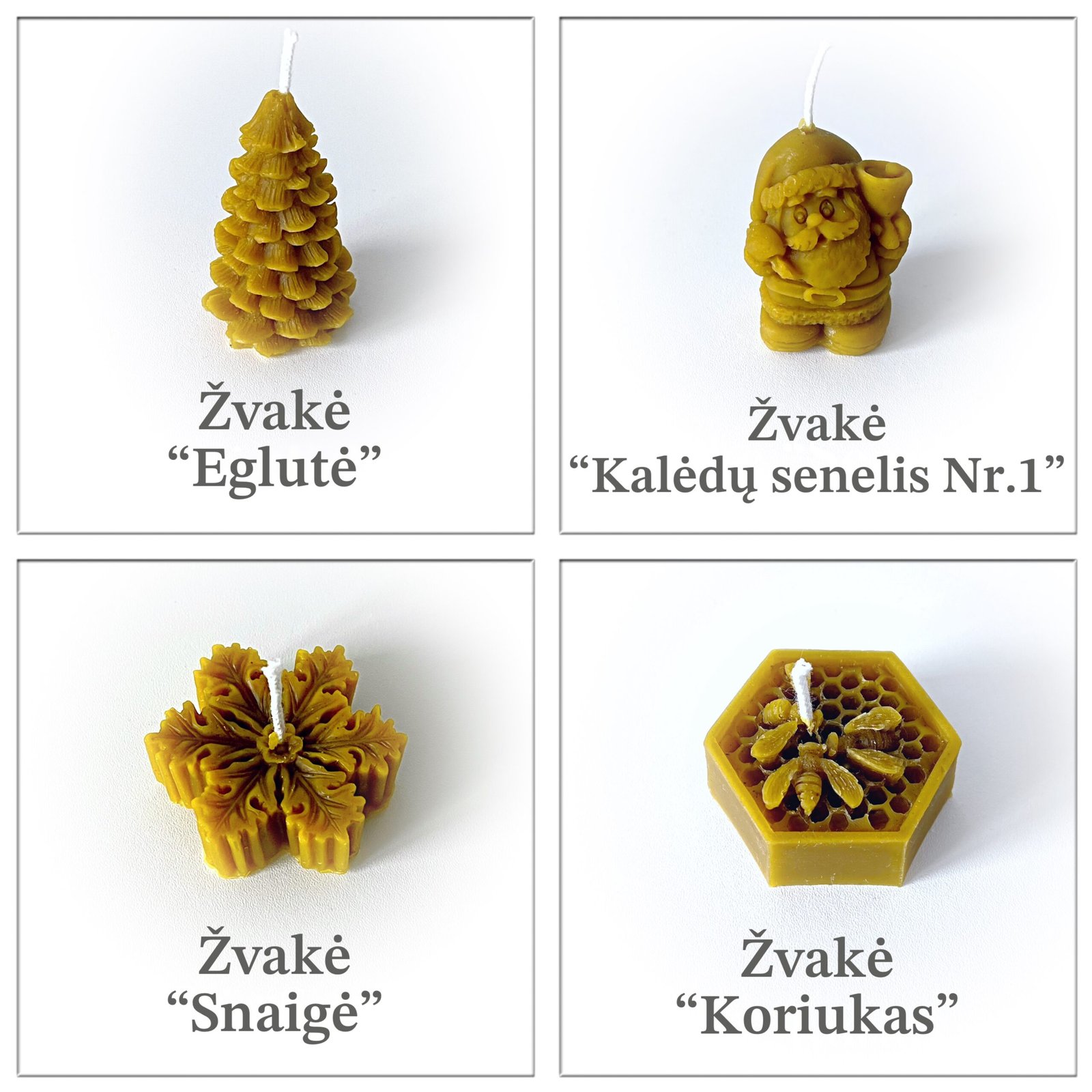 Žvakės kalėdinės 2