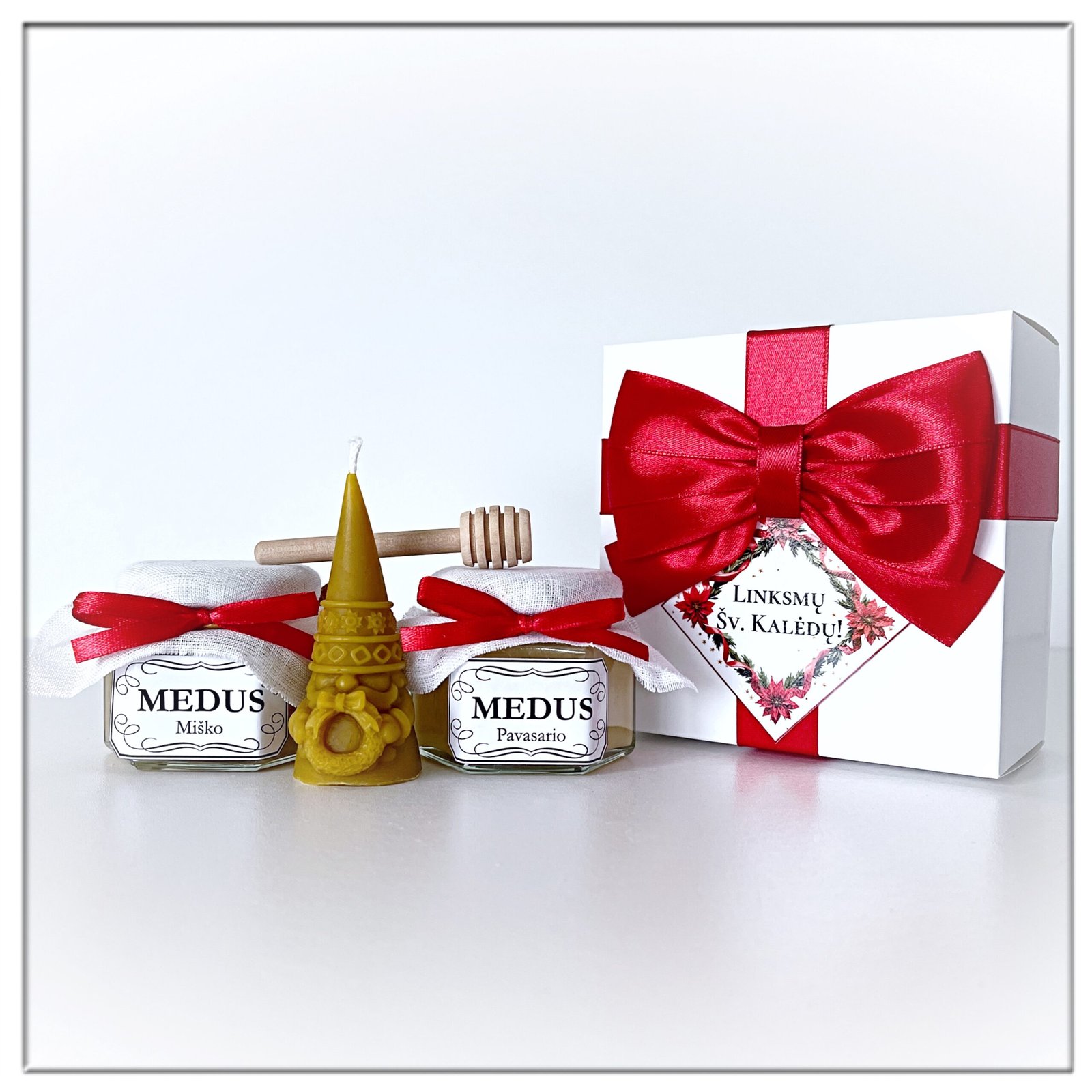 Kaledinis medaus rinkinys