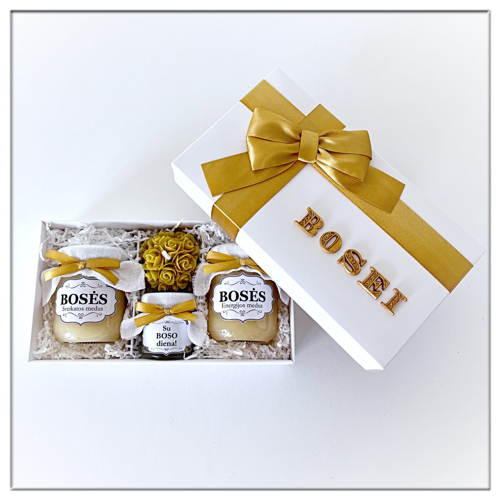 Medaus dovanų rinkinys bosei