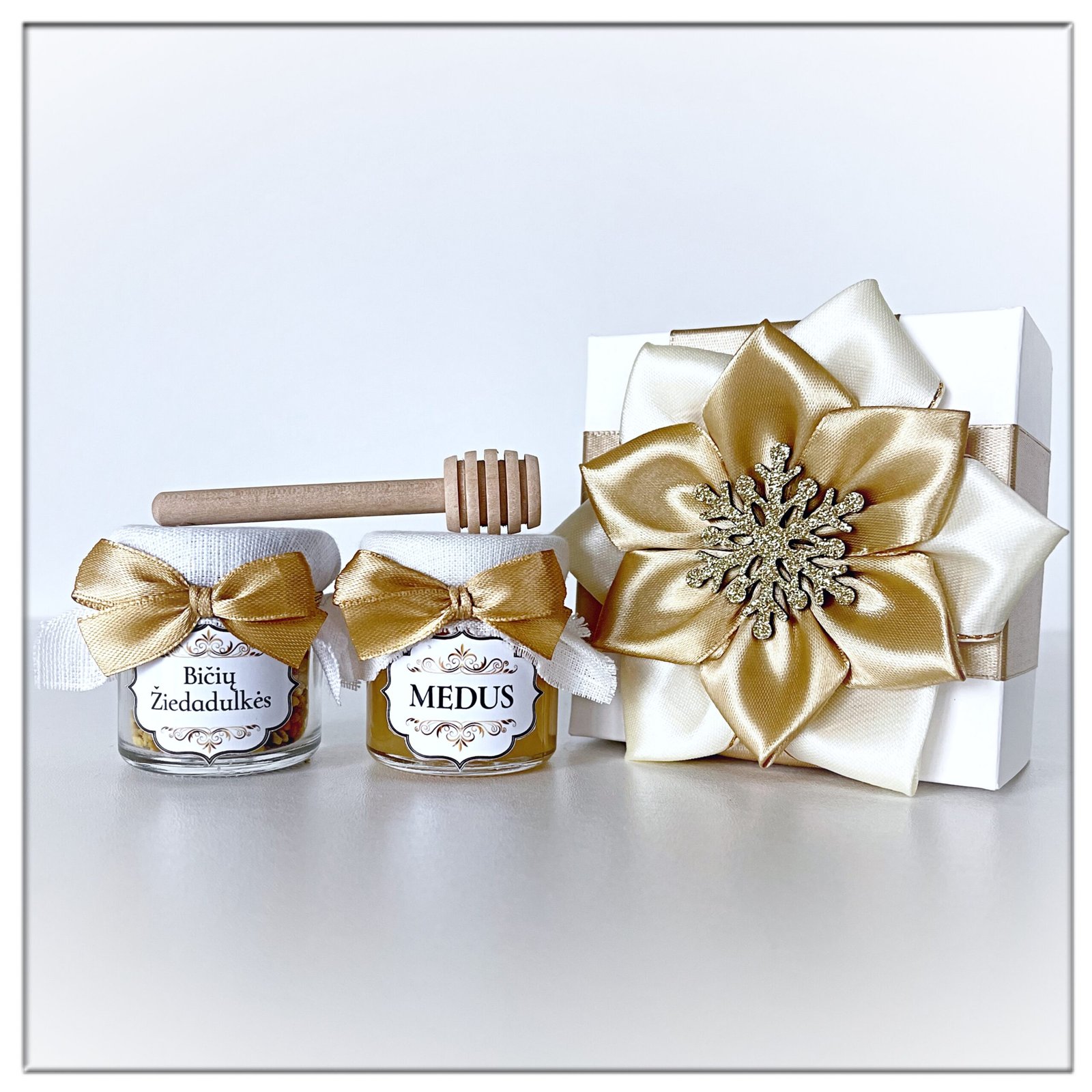 Medaus dovanų rinkinys Kalėdoms