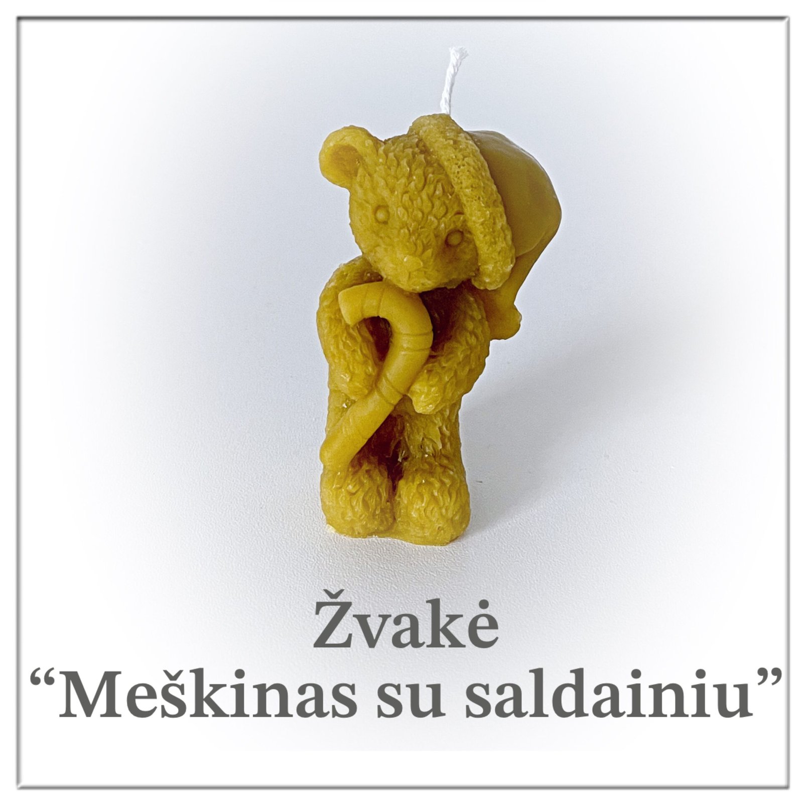 Žvakė Meškinas su saldainiu