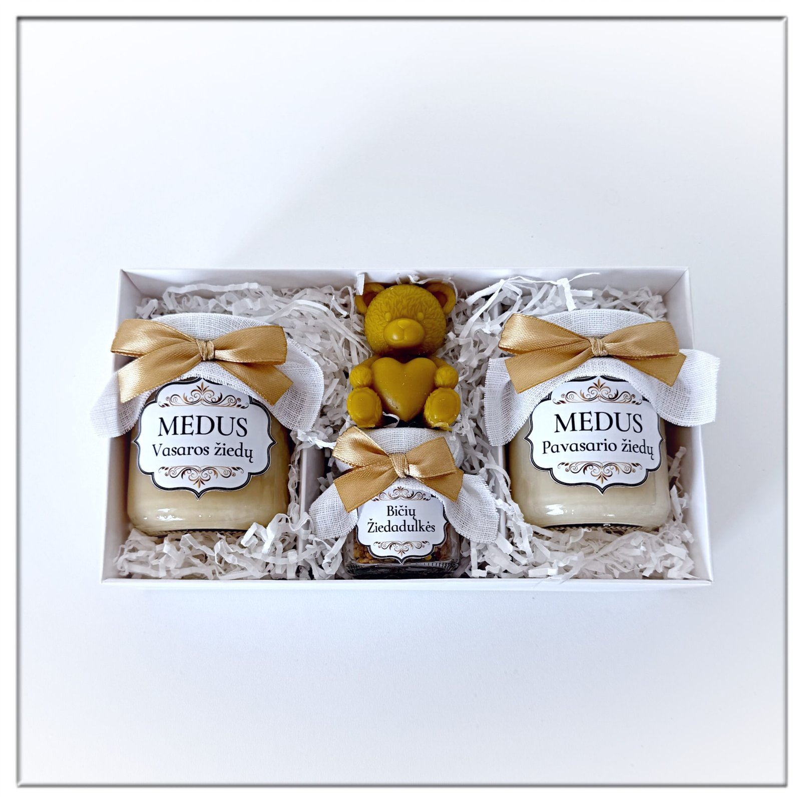 Medaus dovanos rinkiniai