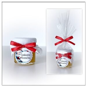 Medaus dovanėlės „Linksmų švenčių"