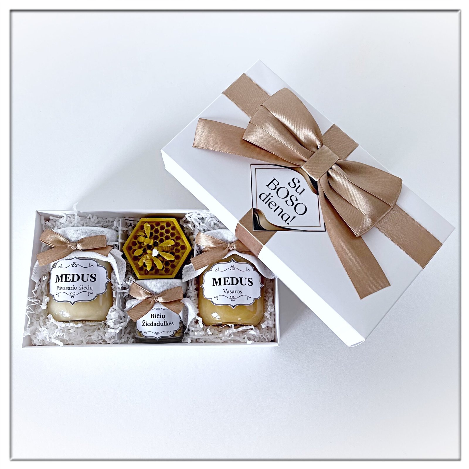 Dekoruota dovana - Rinkinys BOSO dienai