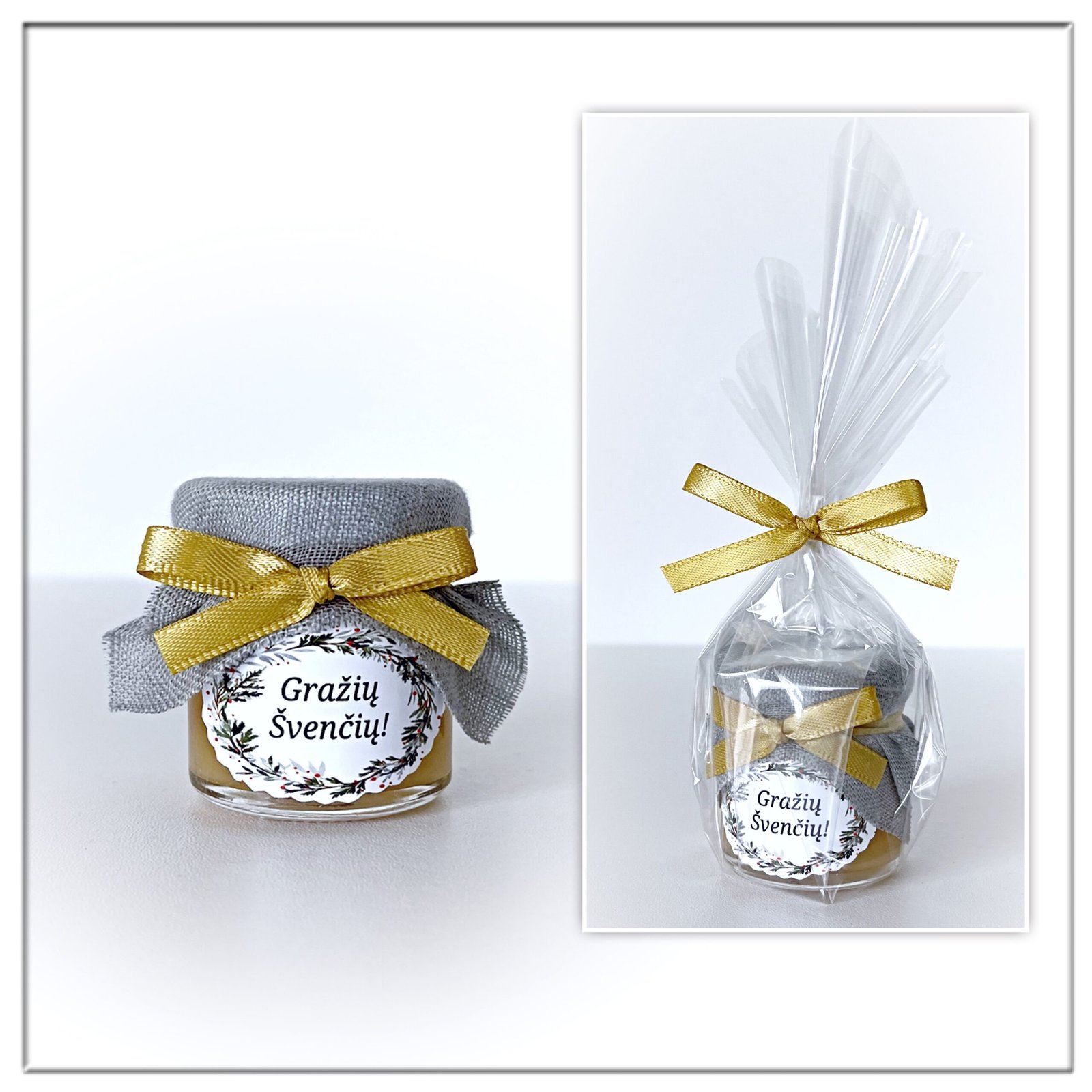 Kalėdinės dovanos - medaus dovanėlė Nr.2